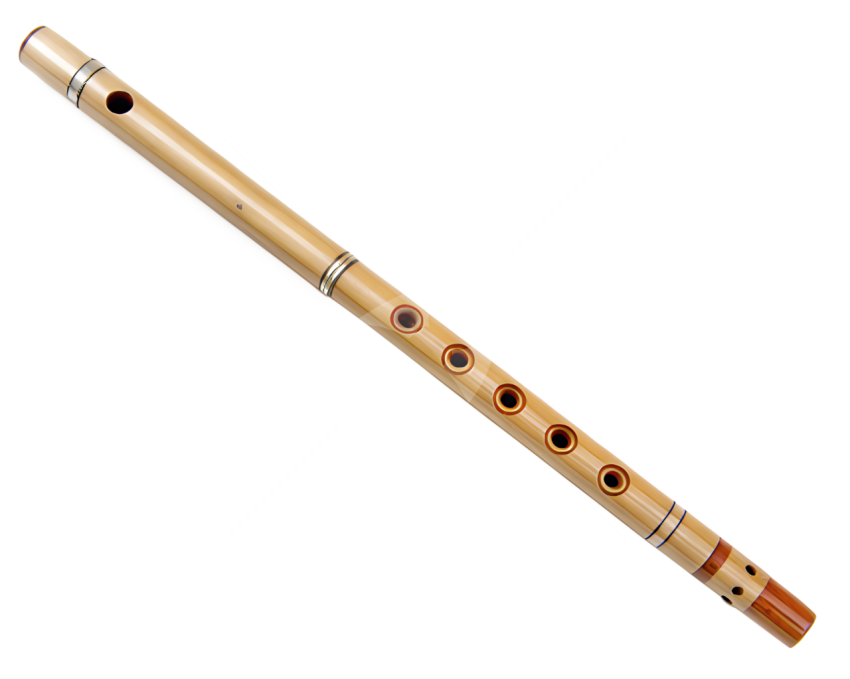Transparent Flute Musical Instrument Image