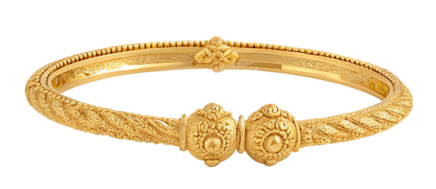 Gold bangle png image