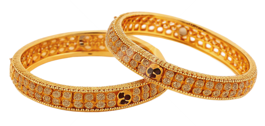 Gold bangle image png