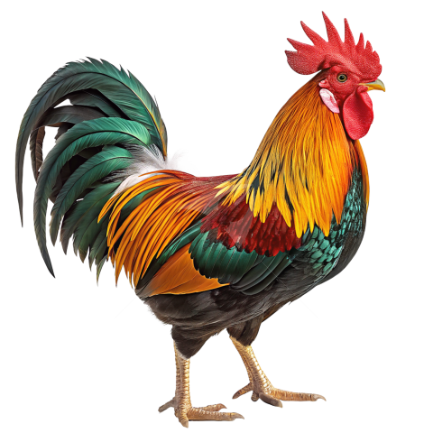 Big rooster image transparent