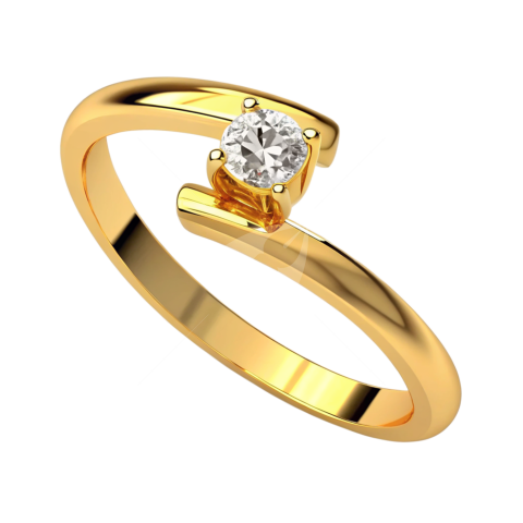 Engagement gold dimond ring png