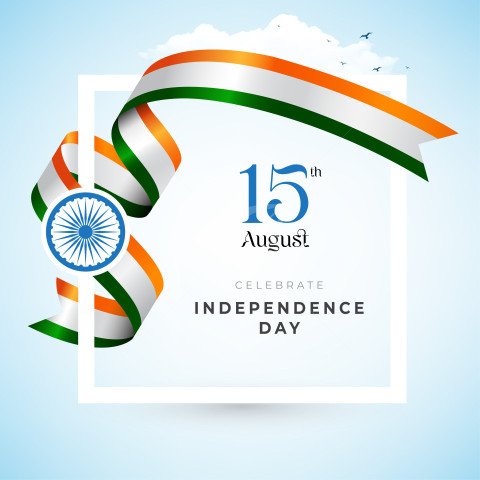 Happy Independence Day Celebration Post Banner Design Template